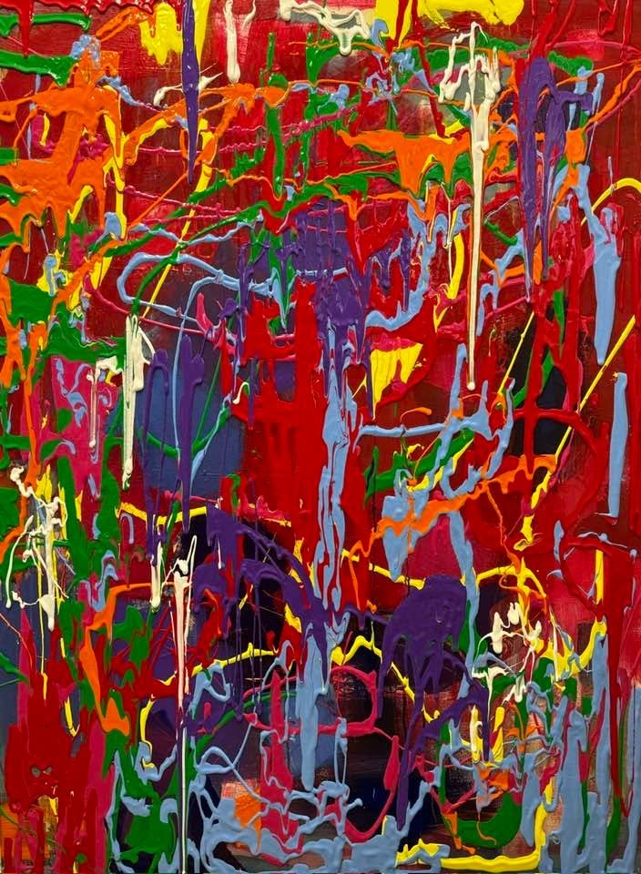Los Angeles # 100 #susankendallart #losangeles #california #buyartnow #fauve #a…