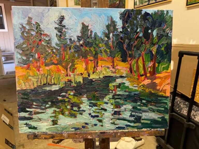Pond at Columbia College
