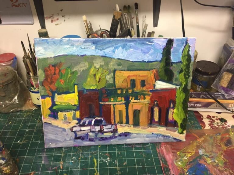 Washington street Sonora On the easel