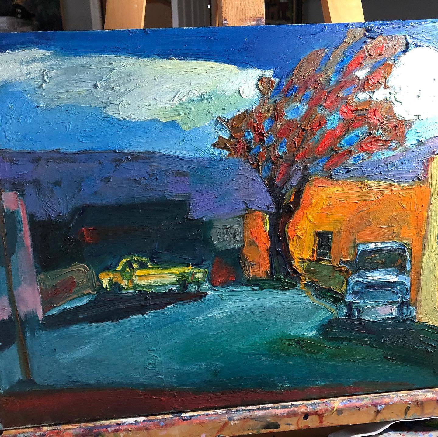 I am revisiting old plein air paintings. Here is an old plein air painting that…