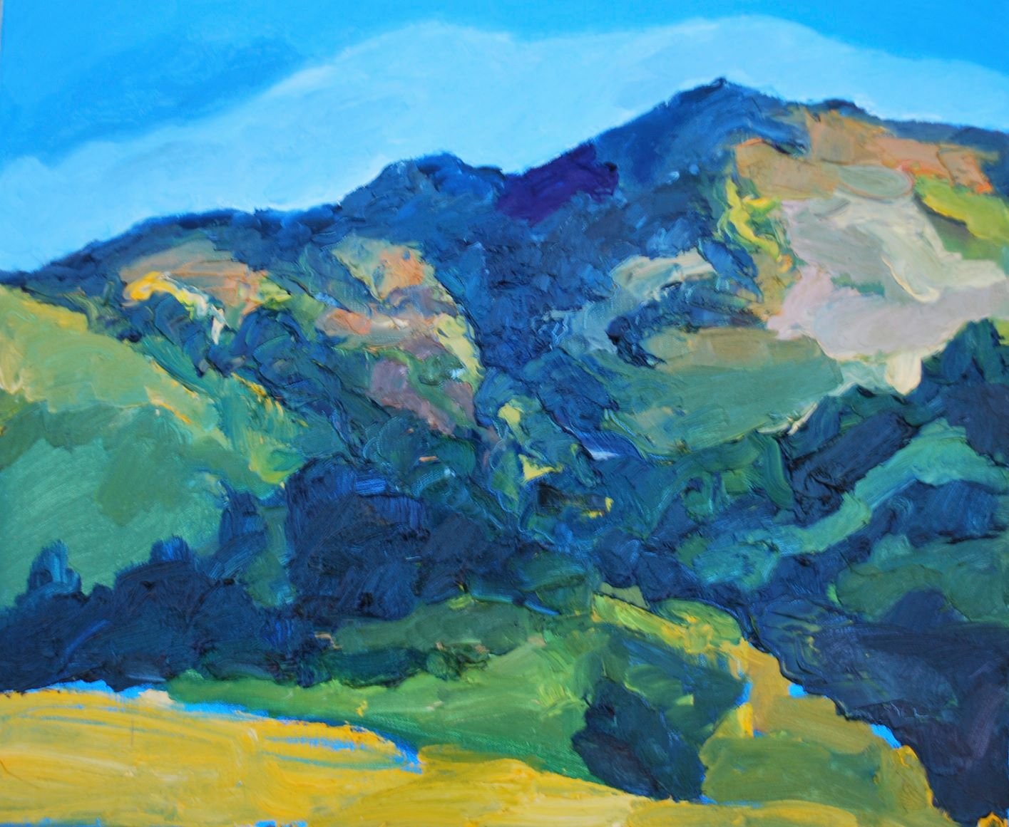 Mt. Diablo from Deer Hill