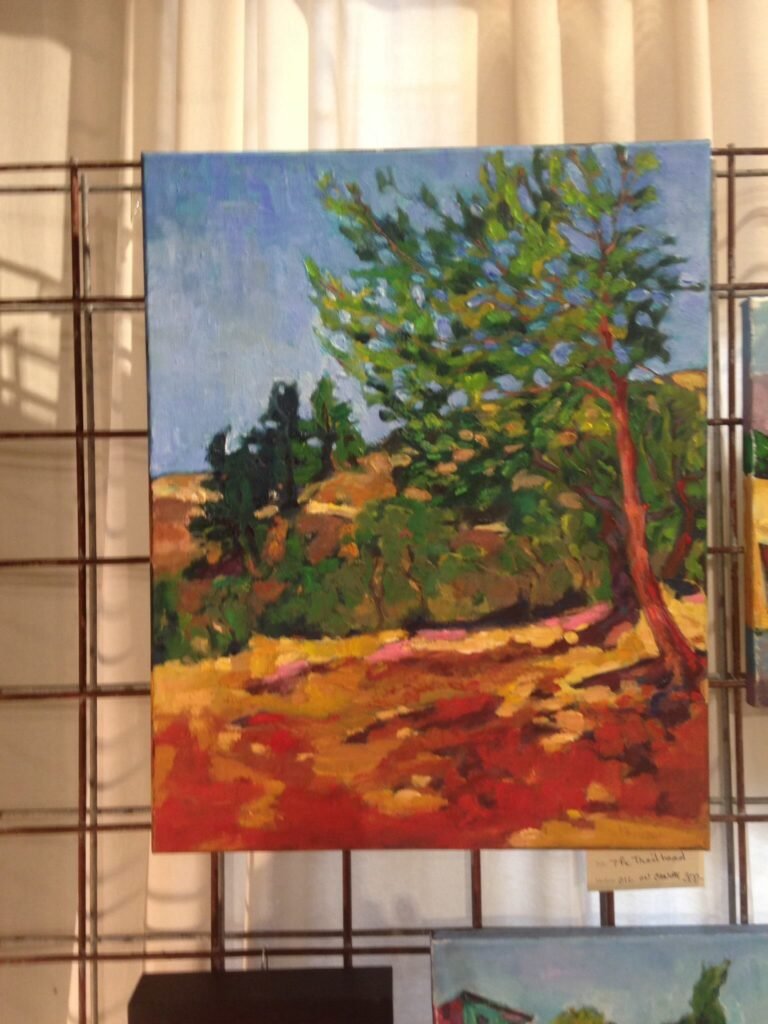 This is called The Trailhead, a painting done at a regional park in California.…
