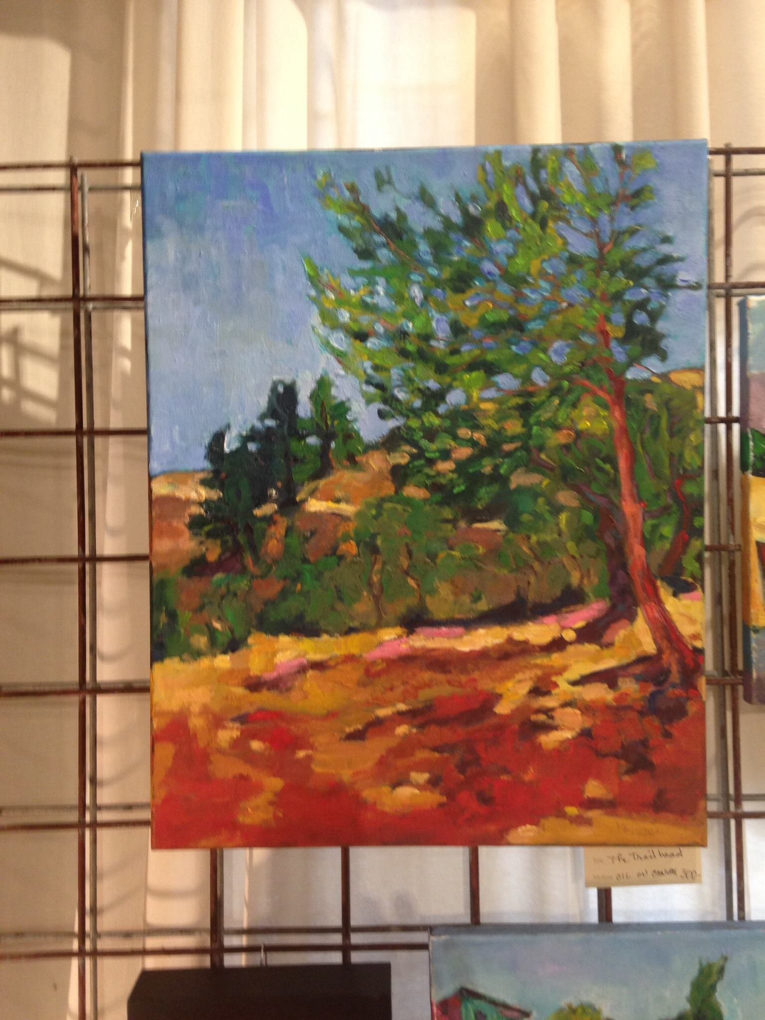 This is called The Trailhead, a painting done at a regional park in California.…
